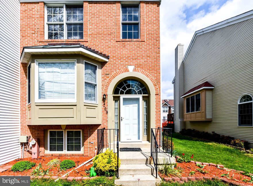 BEAUTIFUL TOWNHOME in Seven Oaks, convenient to everything! Located right outside Ft. Meade, NSA, Baltimore, Washington, DC and Annapolis. Enjoy the benefit of being an END UNIT! Beautiful hardwood floors, new carpet and paint. Main level features a large family room, oversized powder room, coat closet and plenty of natural light. Kitchen has an eat-in dining space and access to the rear deck. Upper level features 3 bedrooms including a master suite with a walk-in closet.  The basement has recreation or entertainment space with a BONUS full bathroom, and bedroom. Perfect for your guest area or family fun space. Schedule your showing asap!