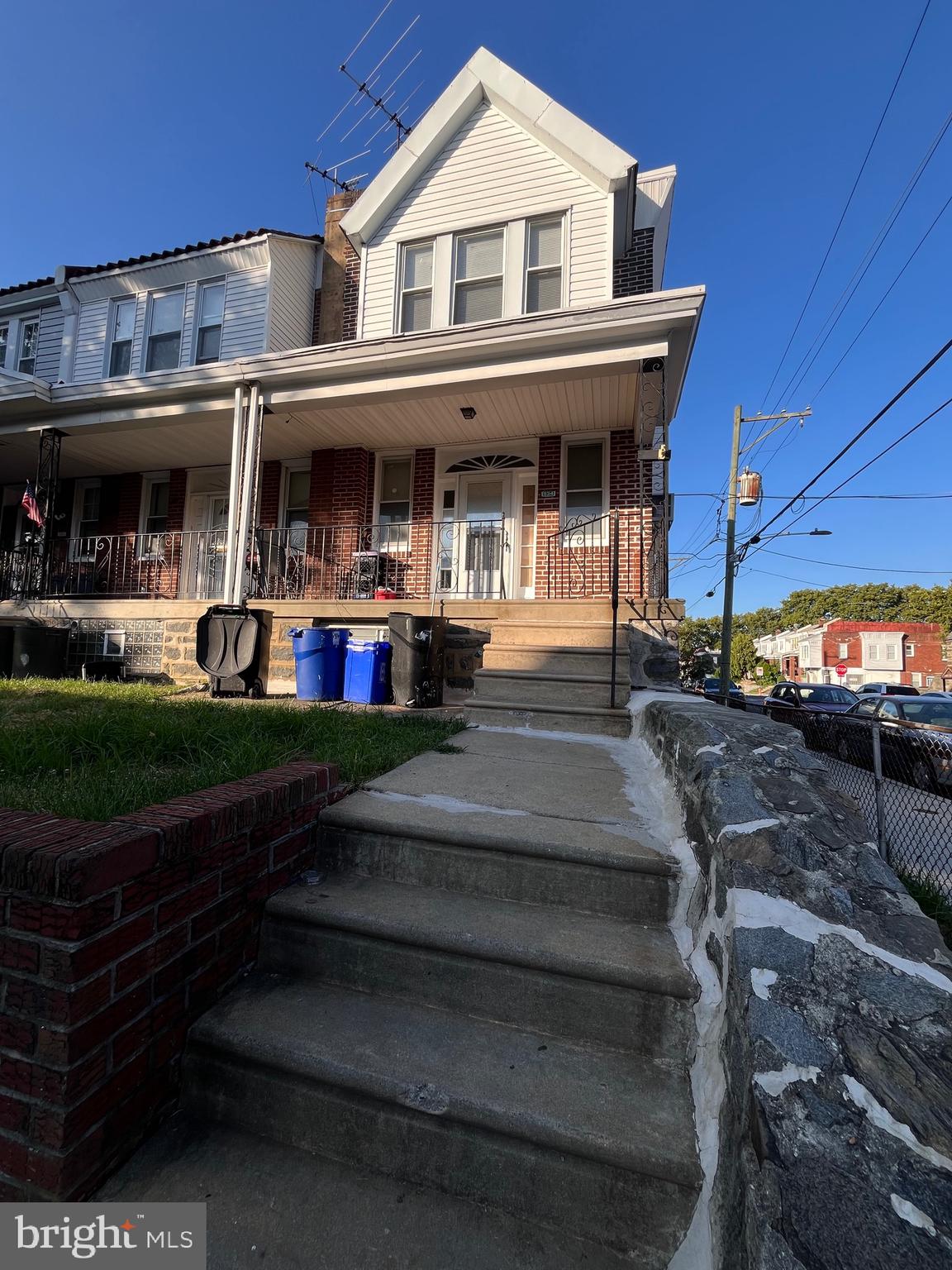 Welcome to this 3 bedroom, 1.5 bathroom, end-of-row townhome in the city's Lawncrest neighborhood. It's available for you now!! You're welcomed into this well-kept home by hardwood floors and recessed lighting on the main level, a spacious dining room to host plenty of family dinners, as well as an updated kitchen with marble countertops, built-in microwave, range stove, dishwasher, refrigerator and more recessed lighting. There is even a small patio out back big enough to fit a small grill for some summertime barbecuing. The upper level provides three spacious bedrooms with plenty of natural lighting. The main bathroom was also recently upgrading with brand new tiling and a stand-in shower. Enjoy relaxing on the front porch with a cup of coffee or plan a few of your favorite flowers in your front yard. This corner property is waiting for you. Schedule your showing today!