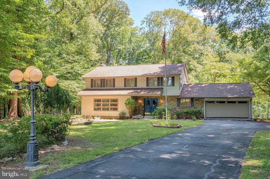 Huge Price improvement!!  Welcome to the best COVID living where you can live, work and play on the large 3 acre lot.  Beautiful colonial in the heart of Bowie. Home sits on over 3 acres of land, features inground pool, huge mechanics shed built to code, 4 bedrooms 3 1/2, eat in kitchen formal dining room and family room off of the kitchen.