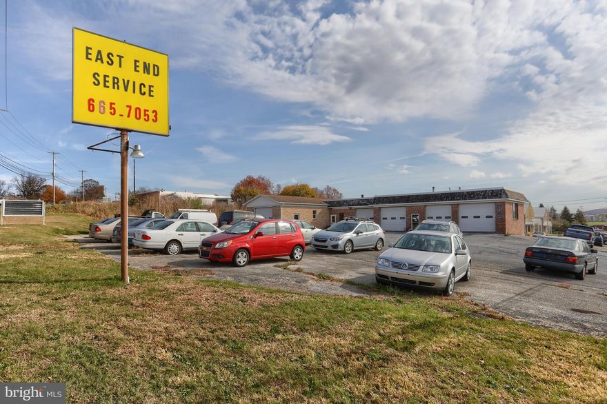Rare Auto Garage Opportunity – Just Minutes from Manheim Auto Auction!
This well-maintained solid brick garage offers 3,668 ± sq ft. It was used as an auto service/repair facility. It’s situated on 0.67 acres, was built in 1975 and operated by the same owner for almost 40 years, since 1987.  Other features include five (5) drive-in bays with 12–14 ft overhead doors, 10 ft ceilings, a small office area, and three bathrooms. Additional highlights- Ample paved parking with easy in/out access. 
 Great visibility and convenient access to Route 72 & PA Turnpike
and a prime location. Its proximity—only 3 miles (≈ 10 minutes)—to Manheim Auto Auction. Ideal for automotive service, detailing, body shop, tire center , or light-industrial use.