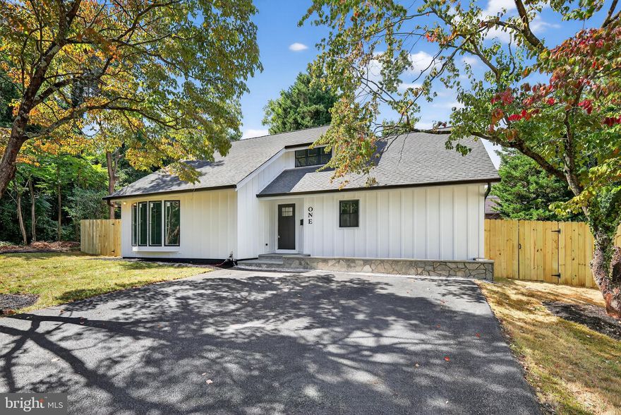 Incredible West Annapolis home that has been renovated from top to bottom with high end finishes,, and reconfigured interior that includes a primary bedroom on the main level.  Lovely fenced yard, new roof, new everything! Main Level Master Suit with walk in closets! Buyer agents warmly welcome and appreciated!