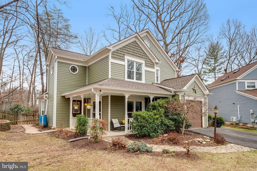 Welcome to 15251 Larkspur Lane! 
**Offer Deadline is 12:00 noon on Monday, February 5, 2024.  **This Well Appointed Bungalow has Functional Updates and Beautiful Upgrades Throughout *  Spacious Wrap Around Front Porch has Room for Seating and Porch Swing, the Perfect Place to Relax on Warm Summer Nights * Enjoy the Privacy on this Wooded Lot Situated at the End of a Pipestem * Enter this Home to an Inviting Two Story Foyer with Ceiling Fan and Lovely Stained Glass Door * Two Fully Finished Levels Contain 3 Bedrooms and 2.5 Baths with almost 2,000 Square Feet of Living Space * Stunning Open Concept Kitchen Boasts Quartz Countertops, Stainless Steel Appliances, Tiled Backsplash, and Stylish Lighting Fixtures * Wide Plank Hardwood Floors Throughout Both Levels Creates a Seamless and Elegant Effect * The Warm Wood also Creates a Warm and Inviting Environment * Light Filled Eat In Kitchen Has a Cozy Sitting Area with Wood Burning Fireplace and Mantel *Backyard has Lovely Hardscaping with Expansive Stone Paver Patio and Retaining Wall - Excellent for Relaxing and Entertaining * Shed and Firepit Convey with the Home* Large Family Room has Eye Catching Wood Accent and Board and Batten Walls * Powder Room and Laundry Conveniently Located on Main Level * One Car Attached Garage has Extra Storage Area and Garage Door Opener * Stairs to the Upper Level Have Hardwood and Plush Carpet Runner* Spacious Primary Bedroom has Walk in Closet and Unique Window Overlooking Foyer * Primary Bathroom has Dual Sinks, Glass Shower, and Private Water Closet * Two Secondary Bedrooms Have Large Closets and Hardwood Floors* Hall Bath has Tile Floor and Tub Shower * Siding is Brand New, Replaced December 2023 * Windows On Whole House were Replaced In 2021 * This Stunning Home is Located in the Beautiful, Sought After Montclair Community * Three Private Beaches in Community, as well as Playgrounds and Paths * You Won’t Want to Miss Your Chance to View and Own this Spectacular Property!*