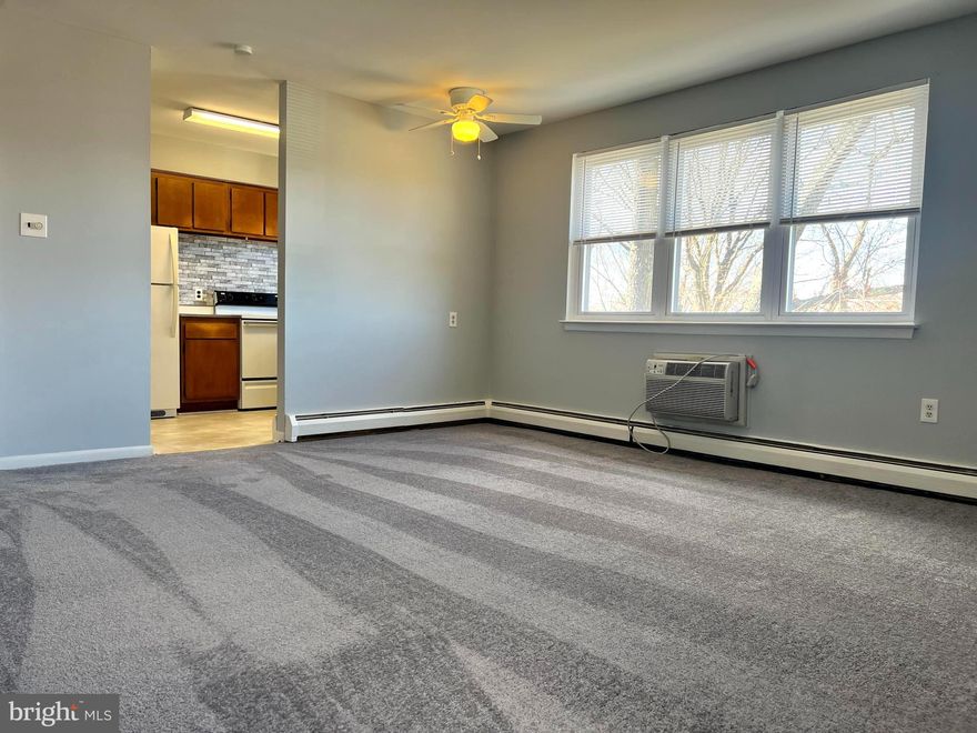 Welcome to Hilltop Condos located in Desirable Doylestown Boro.   Second floor, end unit condominium features 1 bedroom, 1 bath condo   This beautiful condo features a generously sized living room, dining area, full kitchen with pantry, electric stove,  dishwasher, and garbage disposal.  The spacious bedroom offers a large closet.  Tastefully updated full bath plus two additional hall and foyer closets.   There is laundry facilities and a large storage unit located on the lower level of the building.  Enjoy the outdoor community pool in the summer months.  Hilltop House Condos is a hidden gem in close proximity to parks, walking trails that lead to downtown Doylestown, multiple super markets, restaurants, shopping centers, and all that Historic Doylestown has to offer.  First, last and security deposit plus $200 condo move in fee are due at lease signing.  Landlord requests prospective tenants  gross at least 3 x one months rent.  There is a $40 application fee per adult. Call for more details!