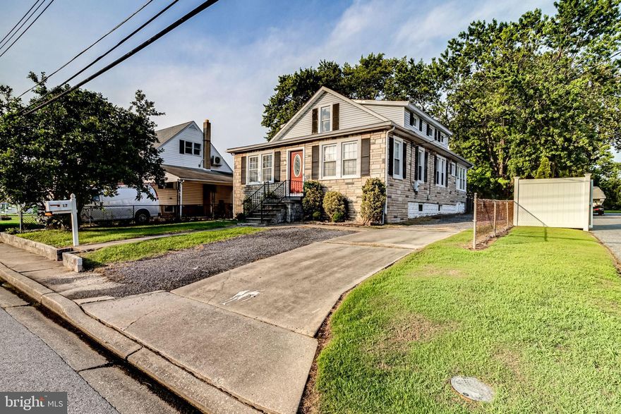 4 Bedroom 2 1/2 Bath Cape Cod- Updated Eat in  Kitchen with Granite Counters and Tile Flooring,   Combination Living Room/Dining Room . Front Room  Main Level possible  Office or Den.  Main Level Laundry Room off of the Kitchen and the washer and dryer stay. Primary Bedroom on the Main Level with Walk in Closet and Updated Full Bath with Jet Tub and Oversized  Tile Shower. 3 Bedrooms on the Upper Level with Full Bath.  Unfinished basement offers great storage.. New Roof 2024.  Driveway for Multi Vehicle Off Street Parking. Enjoy the Spacious Fenced Rear Yard with Patio.  Walking Distance to Shopping and Bus Services.  Gunpowder State Park is just a few minutes away - enjoy hiking, fishing and boat ramp. Easy Acess to Amtrack Commuter, 95 and 695. Welcome Home!
