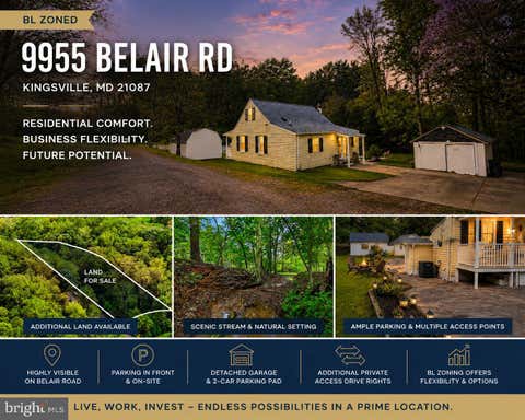 Photo of 9955 Belair Road, KINGSVILLE, MD 21087 (MLS # MDBC2167216)