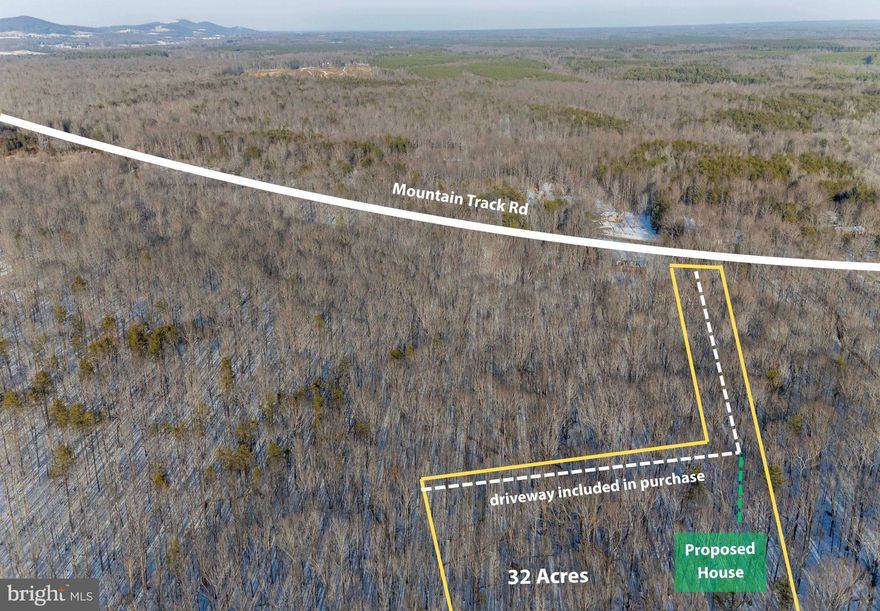 Discover the ultimate blend of seclusion and convenience. This stunning 32-acre sanctuary offers a rare opportunity to build your dream homestead just 8 minutes from the historic charm of the Town of Orange. Boasting 99 feet of road frontage, this parcel owns the private "pipe and stem" entrance, leading you through a dense canopy of mature hardwoods to a perfectly tucked-away building site.

 To make your vision even easier, the seller is installing the driveway, providing immediate, easy access into the property. The heavy lifting is done: a successful perc test has been done to show a homesite. Whether you envision a grand manor, a boutique farm, or a quiet wooded retreat, this land offers space, the infrastructure and the natural beauty to create something truly special. 16136 Mountain Track Rd is the closest address to the property although is not the said parcel for sale.