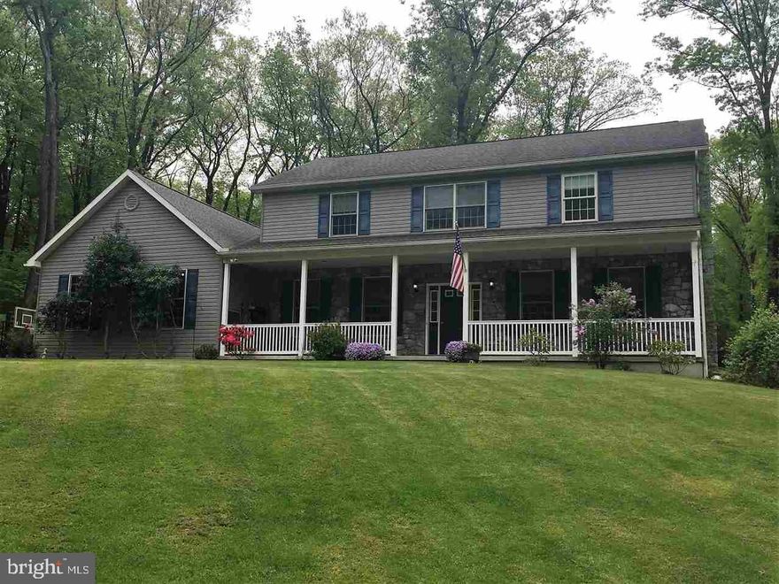 Live away from the hustle and bustle but still be close to all amenities!!  Beautiful home on one acre on Sleepy Hollow Road.  Hardwood floors in all the bedrooms and most of the first floor.  Wood burning fireplace in the family room will be the focal point of your family's entertainment.  Quiet, cleared acre surrounded by woods is a nature lover's dream.  The expansive front porch will serve you and your morning cup of coffee well!!