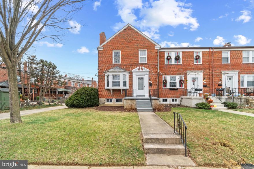 Beautiful 3-bedroom, 2-bath end-of-group townhome in the highly sought-after Academy Heights community. This light-filled home features refinished hardwood floors, fresh paint throughout, a classic slate roof, and a brightened lower level with newly added lighting that is a perfect rec room, home office, or creative studio. The lower level also includes a full bath and walkout stairs to the rear yard.

As an end unit, the home offers extra windows, enhanced privacy, and an open, airy feel. The main level includes two bay windows and a living room with a wood-burning fireplace. The rear deck features built-in seating and a ceiling fan and overlooks the fenced backyard.

Upstairs, you will find three spacious bedrooms filled with natural light and a full bath with charming mid-century modern tile.

Academy Heights has a voluntary HOA and community covenant restrictions that help preserve the neighborhood's timeless character. Life in 21228 is vibrant with two farmers markets, food truck nights, live music on Main Street, and great 4th of July fireworks, and much more.

Schedule your tour today and make 308 Greenlow Your Home.