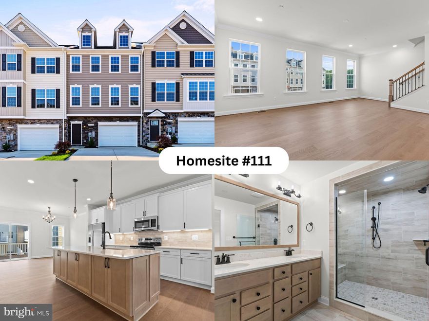 BUILDER INCENTIVE: Receive $12,500 in Closing Help or Rate Buydown with use of Builder's Preferred Lender and Title. 

****Available Now***Welcome to Meadows at Town Run.... Leonardtown’s Newest Townhome Community by Quality Built Homes! Discover the Madison-D3 Interior Unit, a thoughtfully designed 3-level townhome offering 2,604 sq ft of beautifully finished living space. This interior unit features an oversized one-car garage and an entry-level flex space that includes built-in cubbies and coat hooks, plus a versatile room that can function as a fourth bedroom, guest suite, or recreation room, complete with a wet bar, full bath, and closet. 

The main level boasts a spacious and open kitchen with Quartz countertops, brushed nickel fixtures, backsplash, a center island, large walk-in pantry, and breakfast nook. The open-concept family room flows seamlessly from the kitchen to a 14x12 maintenance-free deck overlooking a fenced backyard—perfect for outdoor entertaining. 

Upstairs, retreat to the owner’s suite with tray ceiling, walk-in closet, and a luxurious Deluxe Signature Shower by QBHI featuring floor-to-ceiling tile, dual showerheads, a built-in seat, ledge, shelving niche, and recessed lighting. Two additional bedrooms, a full hall bath, and a convenient laundry room complete the upper level. 

Community amenities include sidewalks, a swimming pool, recreation center, pickleball and tennis courts, and playgrounds—all located in the heart of charming Leonardtown, Maryland.

Come experience the unmatched quality and thoughtful design that sets Quality Built Homes apart. Schedule your tour today!  Photos shown are representative and intended to illustrate a similar finished townhouse.