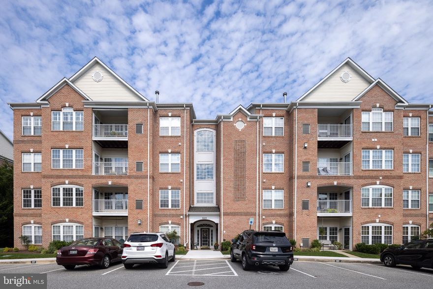 Welcome to 9503 E Kingscroft Terrace located in the sought after neighborhood of The Windsor of Perry Hill Farms.   This Beautiful , well maintained,  freshly painted  2 bedroom,  2 bath condo is sure to please any condo Buyer!   Located on the 2nd level of a secure building with elevator and  lots of parking ,   This unit offers a very open , bright and spacious floor plan with 9ft ceilings,  Entry foyer with pergo wood floors and 2 spacious closets.   Seperate dining  room with  crown molding,  and chair rail,   Updated kitchen with  corian counter tops, new slate stainless steel appliances,  pergo wood floors, with breakfast area and ceiling fan, which leads to the front deck.   Huge primary bedroom with new carpet,   ceiling fan , additional sitting room,  large walk in closet with extensive closet organizer and shelves, primary bath with dual sinks ,upgraded light fixtures and mirror,  a walk in shower with handicap features.  Bedroom 2  offers new carpet and a ceiling fan plus  adjoins the 2nd bathroom
Must use Weichert Realtors- Diana Realty lease agreement and application. NO PETS, NO SMOKING. ALL FUNDS MUST BE MONEY ORDERS OR CASHIER CHECKS. $50.00 APPL FEE APPLIES TO ALL TENATS OVER THE AGE OF 18. ALL FUNDS ARE DUE IMMEDIATELY UPON APPROVAL OF APPLICATION AND LEASE SIGNING. ALL TENANTS MUST HAVE STRONG CREDIT, CONSTISTENT EMPLYOMENT AND GOOD LANDLORD REFERENCES. AVAILABLE 11/09//2023 . APPL AVAILABLE IN VIEW DOCS