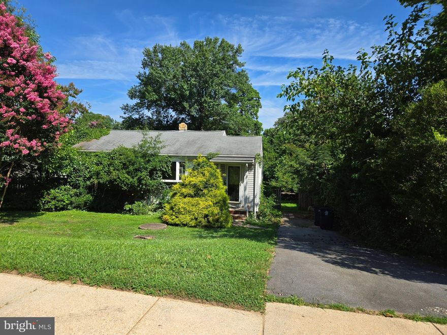 15622 Bond Mill Road in West Laurel. Two-level home with three bedrooms, two full bathrooms, and a finished basement. Situated on a large lot with plenty of outdoor space. Convenient location close to schools, parks, and major routes.