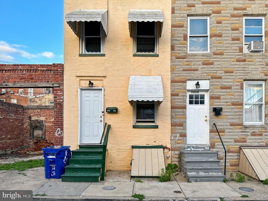 CALLING ALL INVESTORS!!! Property is part of a 7 units portfolio that is being sold at $999,999.
The properties included in the portfolio are:  1232 W Pratt St (Rented to a tenant with Project-Based Voucher through Baltimore City $1,350) MLS# MDBA2168438; 1108 W Pratt St ( rented - $1,400/mo) MLS# MDBA2167524, 1213 N Spring St (Rented for $1,050) MLS# MDBA2168862; 1215 N Spring St (Rented for $1,100) MLS# MDBA2168864; 2709 E Hoffman St (Rented for $1,350) MLS# MDBA2168866; 2426 Jefferson St (rented for $1,450/mo ) MLS# MDBA2168818; and 2934 McElderry st (Rented for $1,450) MLS# MDBA2168440
 Call for additional information!