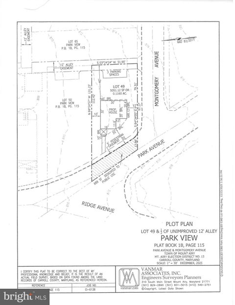 Vacant Land For Sale - LOT 49 Park Avenue<br/> Carroll County, MOUNT AIRY, MD 21771