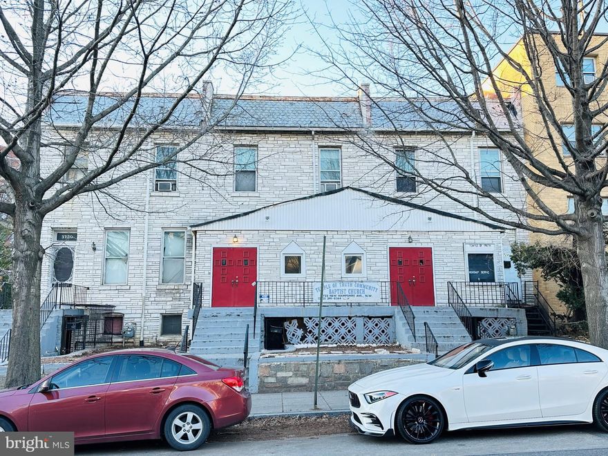 Prime Real Estate in a PRIME location. Please pay close attention as this listing is for marketing purposes ONLY! Calling ALL savvy investors, developers, business owners, churches, and those with an investors eye. Act fast as this unique opportunity in the Nation's Capital will not last long!!  This listing features 3 properties sold together for $2.5 million. The 3 properties are 3720 New Hampshire Ave NW zoned residential and features 3 bd 2 bth, 3722 and 3724 New Hampshire Ave NW currently zoned commercial and was utilized by a church w/ a 2 bd 1 bth apartment over the church. This is a great opportunity to develop in the Columbia Heights area. These properties are located on 3 separate lots each with its own backyard.  Future residents will have the privilege of having the Georgia Ave Metro Station right next door. Make this your signature piece Today!!