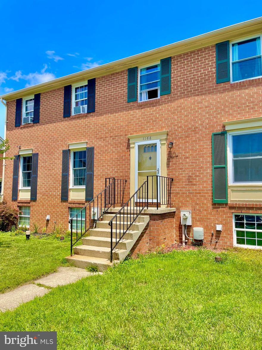 SOLD while in Coming Soon Status.  This prime lot features a well-maintained, brick front home within the water privileged community of Elizabeths Landing. A rare powder room on the main level makes entertaining easy. This town home offers a master suite with a walk-in closet and two other large bedrooms upstairs. Lower level has bedroom area with full bath and huge storage great for a tween or a renter with a slider outside. Open concept living room and kitchen; dining room leading to back deck overlooking a lush green field. Plenty of backyard space within your fenced private lawn, perfect for cookouts and play backing to open space leading to North East ball fields. Community sidewalks and playground too! A light for easy in and out-no clogged artery here.
Community offers a boat launch and boat/trailer storage lot for a small annual fee as well as a community club house. HOA fee includes snow removal and landscaping of the common areas. 
Within close proximity to major routes, Baltimore, Annapolis, Fort Meade, DC and NSA. Seller in process of moving out and getting it looking good for professional photos.