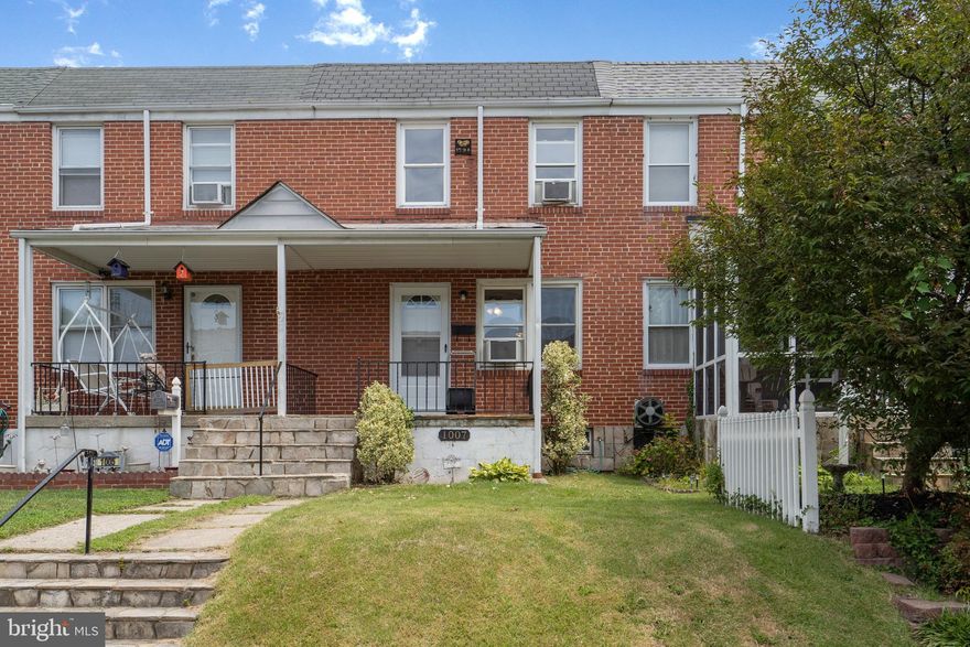 Welcome home to this amazing move-in ready brick front townhome full of details that feature arched doorways and chair rail. Enjoy your morning cup of coffee on the covered front porch. Enter into the open and airy living room, great for gathering and watching your favorite TV show. Prepare and cook your favorite meal in the spacious eat-in kitchen with a remarkable amount of cabinet and counter space, complete with a breakfast bar with recessed lighting above. The upper level features sizable bedrooms and a full bathroom with a tub to relax in after a long day. The large finished basement is ideal for a rec area, featuring the laundry area, half bath and walkout to the backyard. Take a step outside onto the rear covered porch overlooking the fenced in backyard, ideal for hosting BBQs and other summer fun complete with a large storage shed. Conveniently located near 95 and 695 for your commute, what are you waiting for? Schedule your showing today!