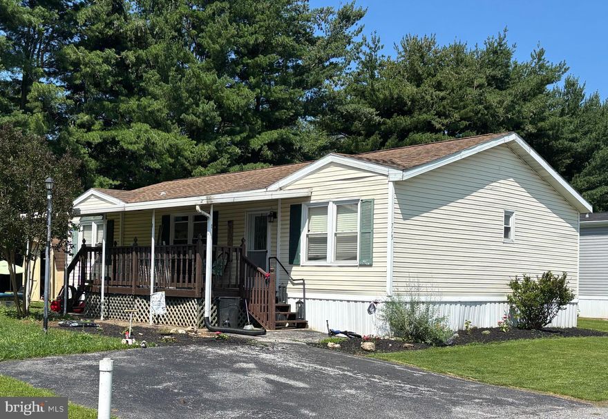 Welcome home to 715 Laura Lane! This spacious doublewide mobile home offers affordable one floor living in Mill Creek Estates in York PA. With a nice split bedroom floorplan, this home separates the large master suite including a private recently updated full bathroom from the other two bedrooms and another full bath. A family room, dining area, eat-in kitchen, and laundry area complete the living space. A lovely covered front porch greets you as you approach the home, and a brand new deck off the back offers additional outdoor living space. The home backs up to a wooded area allowing some privacy. The location is minutes from I-83 and route 30 for easy commuting and is close to shopping, restaurants, gyms, golf courses, and recreation areas. Mill Creek Preserve is less than 5 minutes away! Dallastown School District. Schedule your showing today to view this home and all it has to offer!!
