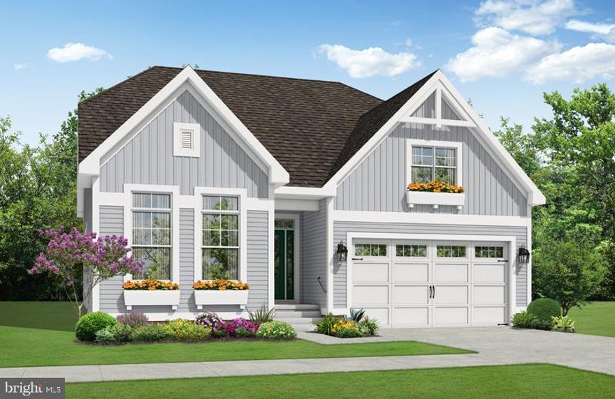 To-Be-Built | Schell Brothers at Riverwood. Introducing The Monterey—a flexible ranch plan that starts at 3 bedrooms / 2.5 baths and can be expanded to 6 bedrooms / 4 baths. Personalize further with a professional kitchen, study, screened porch, or courtyard. 2nd floor lofts available per plan. Basements available on select homesites. Community amenities include a clubhouse with outdoor pool, fitness center, indoor bar, and a walking trail—all tucked off Shoal Creek Lane in Harbeson with quick access to Lewes & Rehoboth beaches, shopping, and dining.