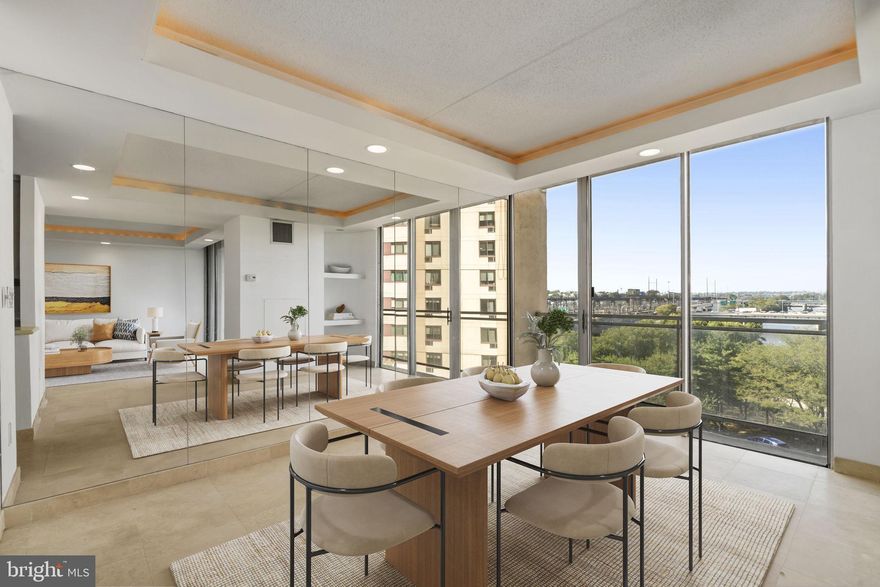 Unlock the potential of the spacious Multi-level 2-bedroom, 2.5-bathroom residence with parking at 2301 Cherry Street.  Nestled in the vibrant Logan Square neighborhood. Offering 1,439 square feet of living space, this home is a rare opportunity to design and customize your taste.  Floor-to-ceiling sliders bring in natural light, 3 zones of HVAC, Indoor parking, and private outdoor space.  Endless possibilities for modern updates.  Perfect for Buyers looking to renovate and create their dream home in a prime location. 
Rivers Edge is a boutique condominium building adjacent to the Schuylkill Trail with a 24-hour doorman, assigned indoor parking, and shared access to a roof deck with endless 360-degree views…spectacular during fireworks or drone shows! If you work in the city or want to take advantage of all the city offers, this home is ideal for you. The tranquil, off-the-beaten-path location is only a short walk to Center City, Market Street business district, Rittenhouse, Suburban Station, Amtrak’s 30th Street Station, University City (University of Pennsylvania and Drexel University), and the Art Museum and the new Calder Museum. Giant supermarket and Starbucks right next door, Whole Foods and Trader Joe's are a few blocks away. Drive out of your parking spot (private EV charger installation capable) and easily get onto all major highways, including 76, 676, and 95, within minutes. PET-FRIENDLY. New Pilate Studio is located on the street level.. Located in the Albert Greenfield Elementary School catchment.
 The homeowners' association declared a $104,532 special assessment for the upcoming Façade and Window Replacement project, scheduled to begin in 2026. Seller has paid the first installment of $52,266.. The balance of $52,266 can be financed over 15 years or paid in full at closing.  
 Note: 5F (mls PAPH2540826) and 5/6F (mls PAPH2540816) are available to purchase separately. The wall separating the units will need to be added, and a water heater.