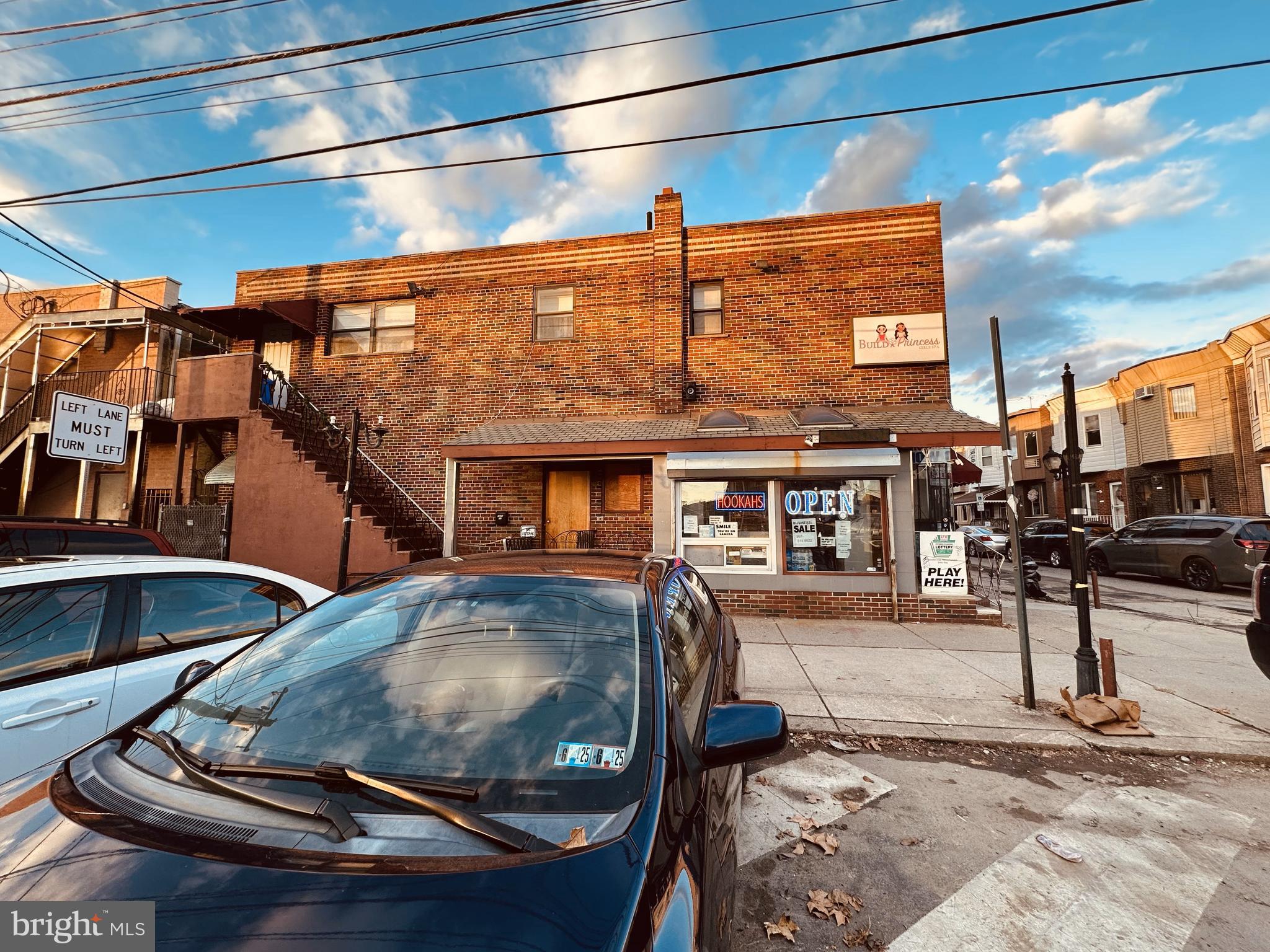 High visibility building, the property is located at the wildest street of premier south Philly, tons of exposure to both driving and foot traffic, Big display window, spacious commercial place with half bathroom, large basement which is great storage, the property is zoned CMX1, currently is occupied by commercial tenant, paying $1375, upstairs is well maintained 2 bedroom apartment which is occupied by long term tenant, paying $1300, great condition, central air, separated entrance, all utilities are separated except cold water. The property is just minutes away from the sport complex, subway station, casino.