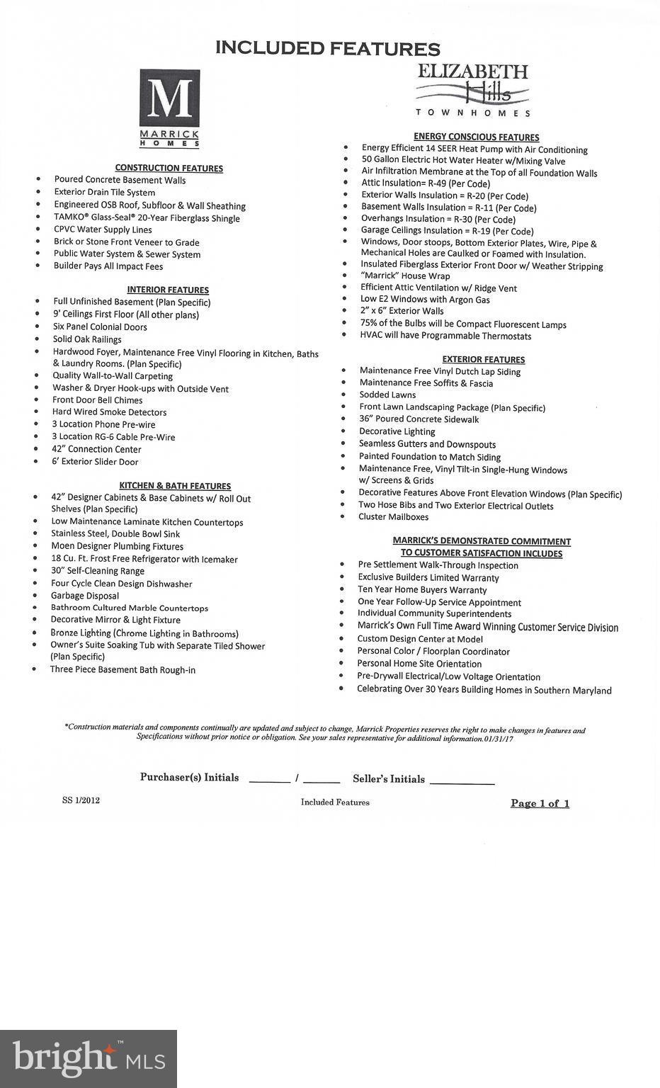 ELIZABETH HILLS PHASE 1 - Residential