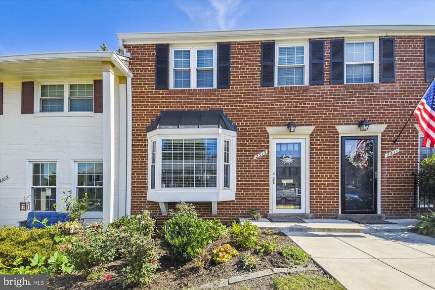 This lovely, light and bright townhome in conveniently located Fairlington Towne will delight you!  Extensive renovations include the kitchen (2014), new flooring on main level and refinished stairs and upper level (2020), and paver patio (2017).  Hew HVAC and hot water heater new in 2020!  Two good sized bedrooms on the upper level and a huge bay window in the living room.   Great separate dining area.  Pretty and private outdoor space on patio with lush common area lawn beyond the gate!  The Bradlee Shopping Center is just steps away offering great choices for eating and shopping.  Public transportation is one block away where one can commute to the Pentagon, Old Town Alexandria, Shirlington and spots inbetween!