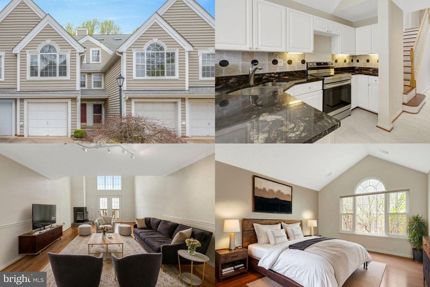 This delightful townhouse-style condominium is nestled in the heart of the historic Occoquan District, offering a perfect blend of charm and modern convenience. The bright, open layout is filled with natural light, featuring a stunning two-story family room with floor-to-ceiling windows and a cozy fireplace—ideal for quiet evenings.

The modern eat-in kitchen provides a comfortable space for meals, complete with updated appliances and ample cabinet storage. Step outside to a private deck overlooking the serene natural beauty of Occoquan, perfect for relaxing or outdoor dining.

Upstairs, the primary suite boasts his-and-hers walk-in closets and an ensuite bath with a soaking tub and walk-in shower. An additional bedroom suite and full bath complement the upper level, along with a loft overlook featuring its own fireplace.

The ground level offers a spacious utility room with a full-sized washer and dryer, an extra storage room, and convenient entry from the one-car garage. An additional driveway spot ensures easy parking.

As a resident, you'll enjoy access to the community’s outdoor pool and clubhouse, balancing relaxation and recreation. Scenic walking trails lead to the charming Occoquan River, local shops, dining, and historic sites. With quick access to I-95 and Route 123, this home offers both tranquility and convenience.

Experience the perfect blend of historic charm and modern comfort—schedule your showing today!

Accepting Back up Offers