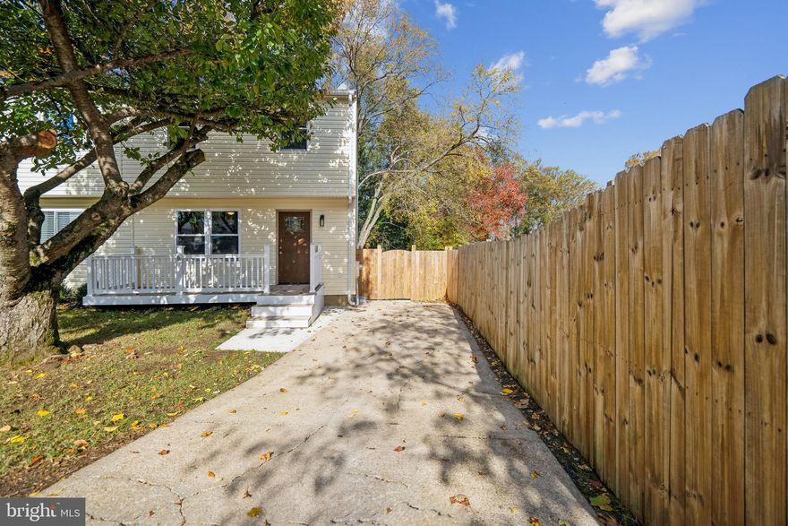 This beautiful duplex is located in a cosy cul de sac close to the community college in Arnold and has been completely renovated and updated.  The new appliances include a refrigerator, stove and microwave.  All three levels are fully finished with outside access on the first and second level.  There is a lovely  front porch to sit out  at any time.   The property is a block away from College Pkwy and a block away from the  inter county  walking/biking/running paved trail.  The fenced backyard is large and has a nice  shed at the back.  It  has been professionally landscaped and there is a new deck added off the lower level in the back.