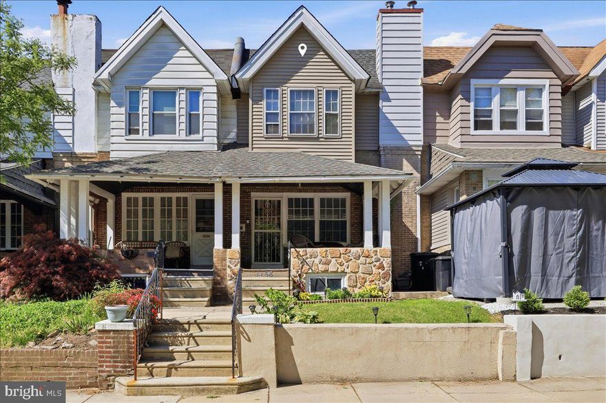Welcome to 1158 Marlyn Road, a beautiful, well-maintained home ideally located in the Overbrook section of the city. Exterior features include a front lawn and covered open front porch, creating the perfect setting to enjoy your morning coffee or unwind at the end of the day.  Inside, this 1,296-square-foot home features a spacious formal living room and formal dining room, ideal for everyday living and entertaining. The modern eat-in kitchen features stainless steel appliances and offers direct access to a private rear yard oasis, making it a perfect space for relaxing, entertaining, and enjoying summer BBQs.
The second floor features three nicely sized bedrooms and a ceramic tile hall bathroom. The finished basement provides valuable additional living space, along with an additional half bath, laundry area, and extra storage. This location is just minutes from Overbrook Farms and Morris Park. Conveniently situated near City Avenue and just a short drive to Montgomery County, this home offers both charm and accessibility. This is a wonderful opportunity to own a move-in ready home in a convenient and desirable location.