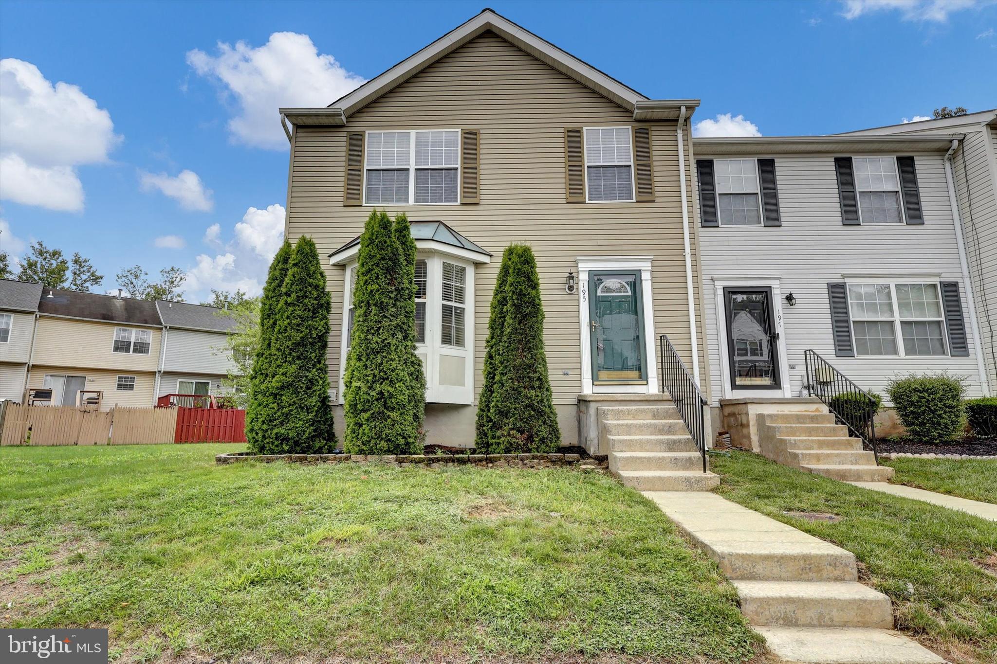 Welcome Home ! This freshly updated End Unit townhouse is just what you are looking for. Located a whisker from Fort Meade, and about 3 miles from NSA, this spacious home has a gorgeous kitchen flows into open floor plan , ambient living and dining space allowing plenty of natural light. The generous use of hardwood flooring in every space except the bathrooms and lower level sets this home apart from many in its criteria. Every room comes with an elegant ceiling plan. The curb appeal is a remarkable feature of this house. It has two assigned parking spaces . It comes with a fully finished lower level. Great outdoor living space includes a spacious and freshly painted rear deck and fully fenced back yard. The finished attic incorporates pull down stairs , providing additional storage. Plenty of other storage cupboards on each floor, including a generous pantry. The walk-in closet at the Premier bedroom is incredibly generous for a townhouse. The Community club house and swimming pool is only five minutes walk away., and provides added facilities in an already family-friendly community.
This home certainly offers you the location and lifestyle you are looking for.