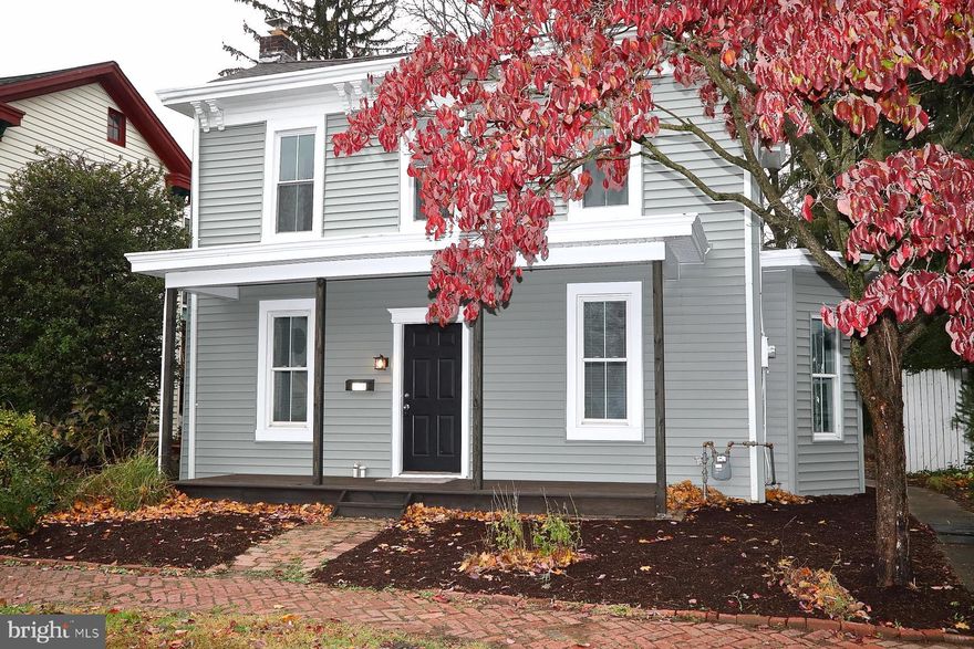 Welcome to this fully renovated three-bedroom, two-and-a-half-bathroom traditional style residence nestled in the charming town of Marietta, PA. This property boasts recent upgrades including a new roof, HVAC system, kitchen, and updated bedrooms and bathrooms. The home features a newly covered porch ideal for relaxation amidst the serene surroundings. A spacious yard provides ample space for outdoor entertainment or gardening activities. Positioned in a desirable location, this property offers a perfect blend of convenience and elegance, catering to the discerning homebuyer seeking both comfort and style.