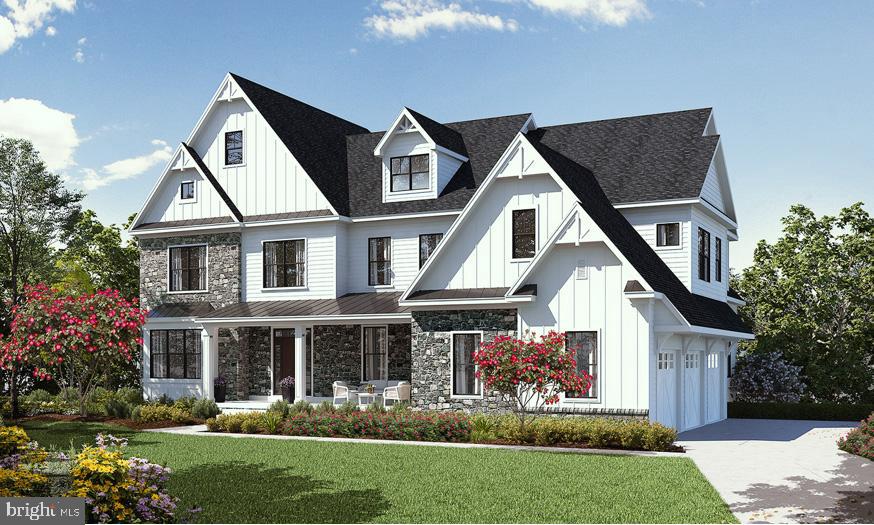 Time is running out to add the finishing touches to this amazing semi-custom, new construction farmhouse in Lower Gwynedd Township. This beautiful home is gracefully situated on a 1.3 acre lot and premiere street in the township. Under construction by builders Ralph Philomeno and Jim Silva, the property boasts 5 bedrooms and 5.1 baths with all the modern features for today's savvy buyer.. A gourmet kitchen with JennAir appliances, Anderson Black Series 4000 windows, coffered ceilings, 3 zoned HVAC, roughed in for central vac system and fiber cement siding along with a 1.5 story family room in addition to the finished 3rd floor with full bath are just a few of the many outstanding features of this stately home. The three car garage adds to the ease of the home. Composite deck plus an additional 2000 sq ft unfinished basement only adds to the endless possibilities for family gatherings and entertaining. Expected delivery End of November 2020!