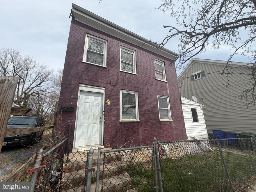 INVESTOR SPECIAL – Cash Flow Opportunity with Section 8 Potential!
Attention investors and landlords! This BRICK 4-bedroom, 2-bathroom single-family home in Hagerstown offers excellent income-producing potential in a market with strong demand for rental housing. Perfect for Section 8 tenants, where qualified 4-bedroom units can command reliable monthly housing assistance dues—delivering steady cash flow with minimal vacancy risk.
Priced for a savvy investor, this property features a spacious layout ideal for households. A brand-new roof is currently being installed this month at no cost to the buyer, courtesy of the insurance company—saving you thousands in immediate repairs and adding instant equity!
Whether you're looking to add to your rental portfolio, complete cosmetic updates for higher rents, or flip after light renovations, this home presents a solid opportunity in a location with consistent tenant demand. Don't  miss out on this investor-friendly deal.