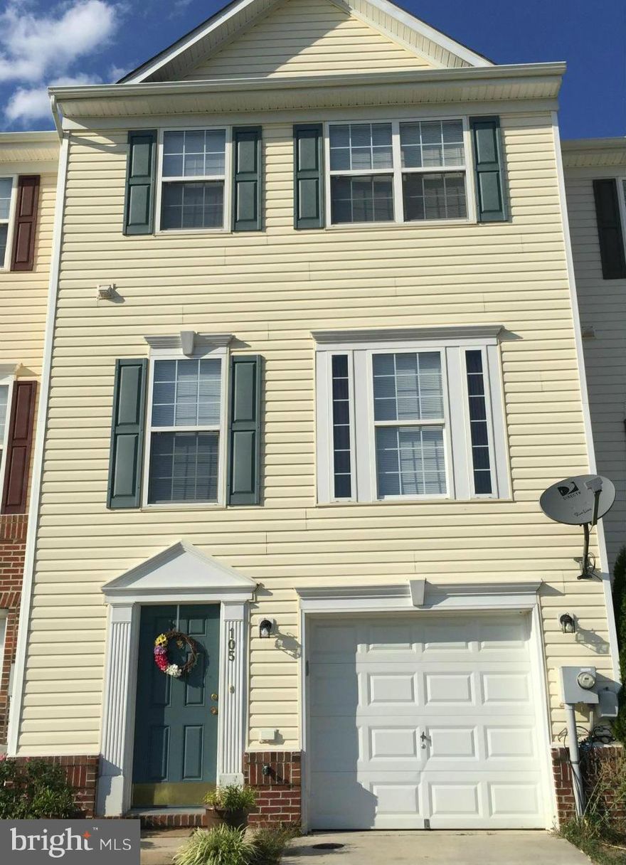 The Gallery Townhouse - renewed and move-in ready. Gorgeous hardwood stairs, laminate floors, newer appliances and brand new HVAC system. Upgraded tall cabinets and lots of kitchen counter space for the chef.  Great country location west of I81 with easy access. Deep garage, fenced backyard and potential for more room in basement make this a great buy!