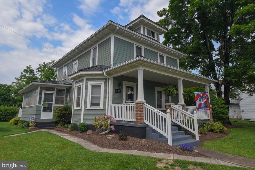 Welcome to Springfield, WV!! This charming farmhouse conveniently sits right off of Route 28 and just had a brand-new metal roof installed, electrical and plumbing updates! This aesthetically pleasing home offers a claw foot tub in the upstairs bathroom, FOUR BEDROOMS, ample closet space, a dining room situated between the kitchen and living room, a spacious and flat backyard, numerous porches, including one that's enclosed. What more could you ask for!? Not to mention this home is located only minutes from two public river accesses to the Potomac River and only 18 miles to Cumberland, MD or 9 miles to Romney, WV. This cozy farmhouse won't last long so schedule your showing today!