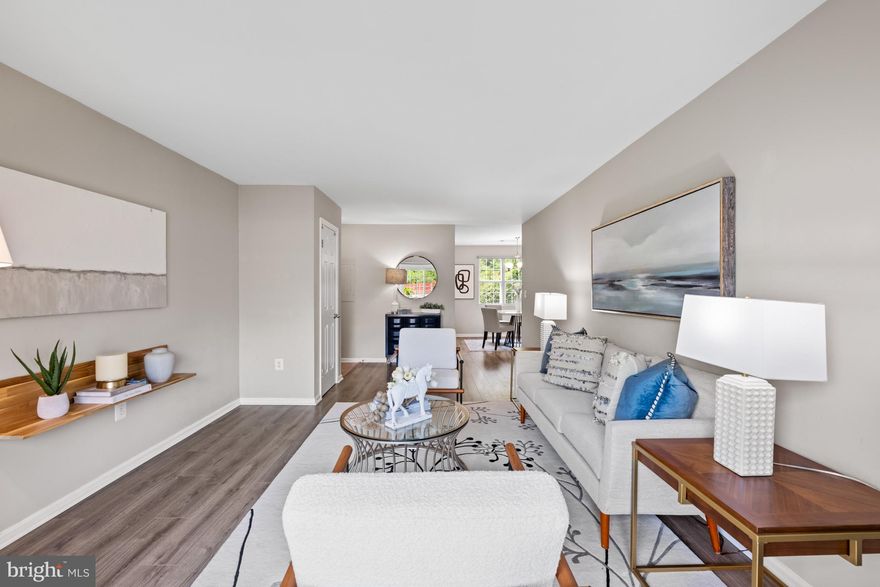 Rarely available top-floor 2BD/1BA condo in prime North Arlington location—fully renovated and move-in ready! This light-filled home offers stylish updates and thoughtful design, including wide-plank floors (2020), a beautifully renovated kitchen and bath, and top-of-the-line GE appliances (2019). The kitchen features ample cabinetry, a walk-in pantry, and updated countertops. Enjoy serene, tree-filled views from every window. Additional highlights include: in-unit washer/dryer, Nest smart thermostat, generous storage space throughout, and assigned garage parking space. Low condo fee covering water, trash/recycling, and snow removal. Spout Run Terrace offers well-maintained community amenities including a grilling/picnic area, walking path, bike storage, and visitor parking. Unbeatable convenience for commuters—drive, bike, or take public transit with ease. Located just off the Custis Trail near I-66, Route 29, and the GW Parkway. Bus stops at N Calvert & Rt 29 offer direct access to Rosslyn Metro (ART 55) and downtown DC (3Y to Foggy Bottom and McPherson Square). It doesn’t stop there - less than 1 mile to Clarendon and Courthouse Metro stops, under .5 miles to CVS and The Italian Store at Lyon Village, and .5 miles to MOM’s Organic Market. Don't miss this rare opportunity to own a turnkey home in one of Arlington's most desirable locations!