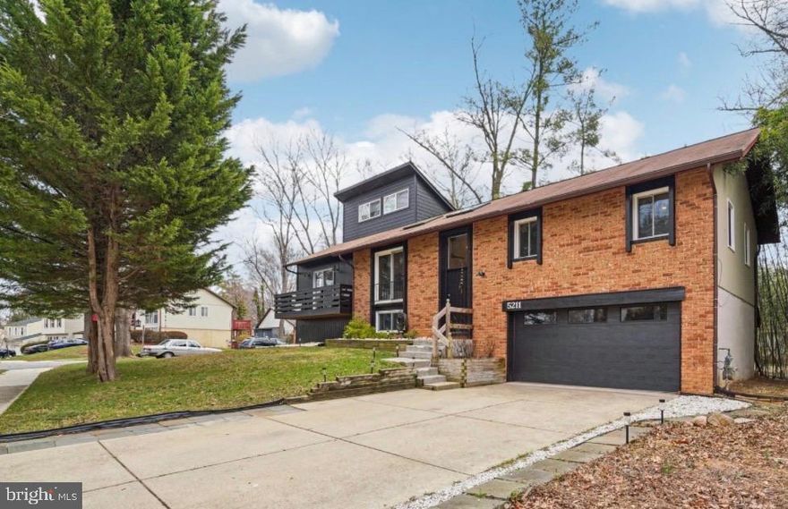 Welcome to this beautifully renovated split-foyer single-family home in the heart of Columbia! Thoughtfully updated from top to bottom, this 4-bedroom, 3-bath residence offers modern finishes, flexible living spaces, and a unique layout designed for comfort and convenience.

A significant addition by Transforming Architecture (2024) expanded the home to include a large primary bedroom featuring a spacious en-suite bath, walk-in closet, and a versatile loft/office. The addition of a large primary bedroom is an exceptional and rare feature for the neighborhood.

The main level includes all bedrooms, highlighted by two spacious primary suites. The original primary suite is tucked away on its own side of the home and includes a walk-in closet, en-suite bath, and a dedicated bidet toilet. The second main-level primary suite, created through the addition, offers enhanced space, privacy, and functionality with its own en-suite bath, walk-in closet, and loft/office area. Two additional generously sized bedrooms complete the main level.

The kitchen stands out with granite countertops, stainless steel appliances, and abundant cabinetry, perfect for everyday living and entertaining. The loft addition by Transforming Architecture (2024) further enhances the home’s versatility and modern appeal.

The lower level offers a flexible space that can be used as a home office, gym, or recreation area to suit your lifestyle needs.

Recent upgrades include new windows, a new roof, and new flooring throughout (2023–2024), along with a custom garage door and updated window features. See additional list of upgrades in the disclosures section.

Conveniently located near shopping, dining, and major commuter routes, this home combines style, function, and location.