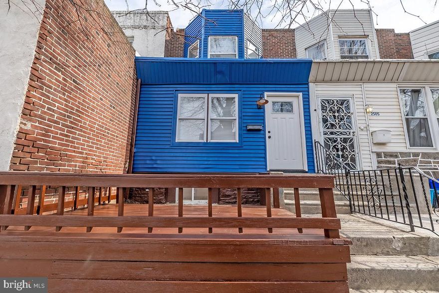 Welcome to this beautifully renovated home, where modern updates and inviting spaces come together seamlessly. Step inside to find sleek bamboo flooring and recessed lighting that add warmth and style throughout. The kitchen shines with stainless steel appliances, making meal prep a breeze. Downstairs, the finished basement offers the perfect setup for entertaining, whether you're hosting game nights or cozy gatherings. The walk-in shower adds a touch of luxury, while ample sunlight fills every corner of the home. Outside, the front patio area provides a great spot to relax and enjoy the neighborhood. Looking to walk around? Well, the 50 acre Batram's Garden, is a public park and simply 5 mins away.  This home is move-in ready and waiting for you!