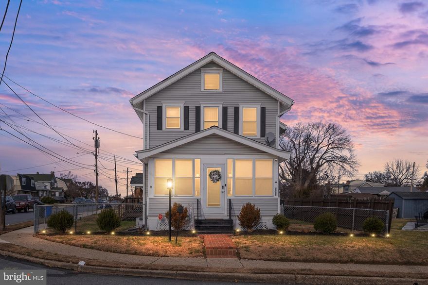 Welcome to this charming single-family home on a desirable corner lot along Arlington Avenue in Brookhaven, PA. Offering 3 bedrooms and 1 full bathroom, this home delivers a blend of classic character and practical everyday living.

Step into the enclosed front porch, an ideal bonus space for relaxing or greeting guests, before entering the inviting living room, where the beautiful hardwood floors flow seamlessly into the bright, open dining room. The kitchen features granite countertops, gas cooking, and efficient layout, making meal prep easy and enjoyable.

Upstairs, you’ll find three comfortable bedrooms and a well-maintained full bathroom, all situated on the second floor for added privacy.

Outside, the property shines with a spacious deck—complete with a privacy section—perfect for grilling, gatherings, or unwinding. The fenced-in yard offers room for pets or play, while the detached garage and private parking space add valuable convenience. Additional storage or future potential can be found in the unfinished basement, which also includes an outside side-door entrance for easy access.

Located on a corner lot in a walkable Brookhaven neighborhood, this home offers comfort, functionality, and charm all in one.