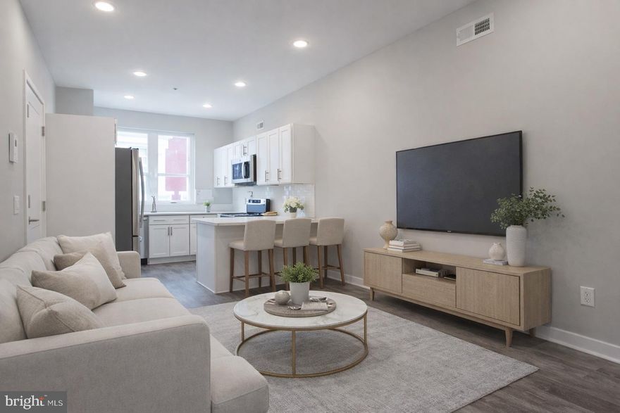 Welcome to this exceptional 4-unit multifamily opportunity, built in 2020, featuring a two-building design situated on a single lot. The property includes four oversized 3-bedroom, 3-bathroom residences, thoughtfully designed for modern urban living. The asset benefits from the original tax abatement, enhancing cash flow and making this a highly attractive investment. Surrounded by new construction, this sought-after Philadelphia location continues to experience strong demand and long-term growth. Positioned just steps from Temple University and within close proximity to Northern Liberties and Fishtown, the property sits in one of the city’s most rapidly developing corridors. This turnkey investment offers meaningful upside through continued rental growth and future rent increases as the neighborhood further evolves. Additionally, the property is located within a Qualified Opportunity Zone, providing potential tax advantages for investors seeking both stable income and appreciation. 8th street building — Unit 1 is rented for 2200 /  Unit 2 is rented for 2038 and on the Darien side building - Unit 1 is rented for 2300 with Unit 2 being vacant and advertised for 2100.