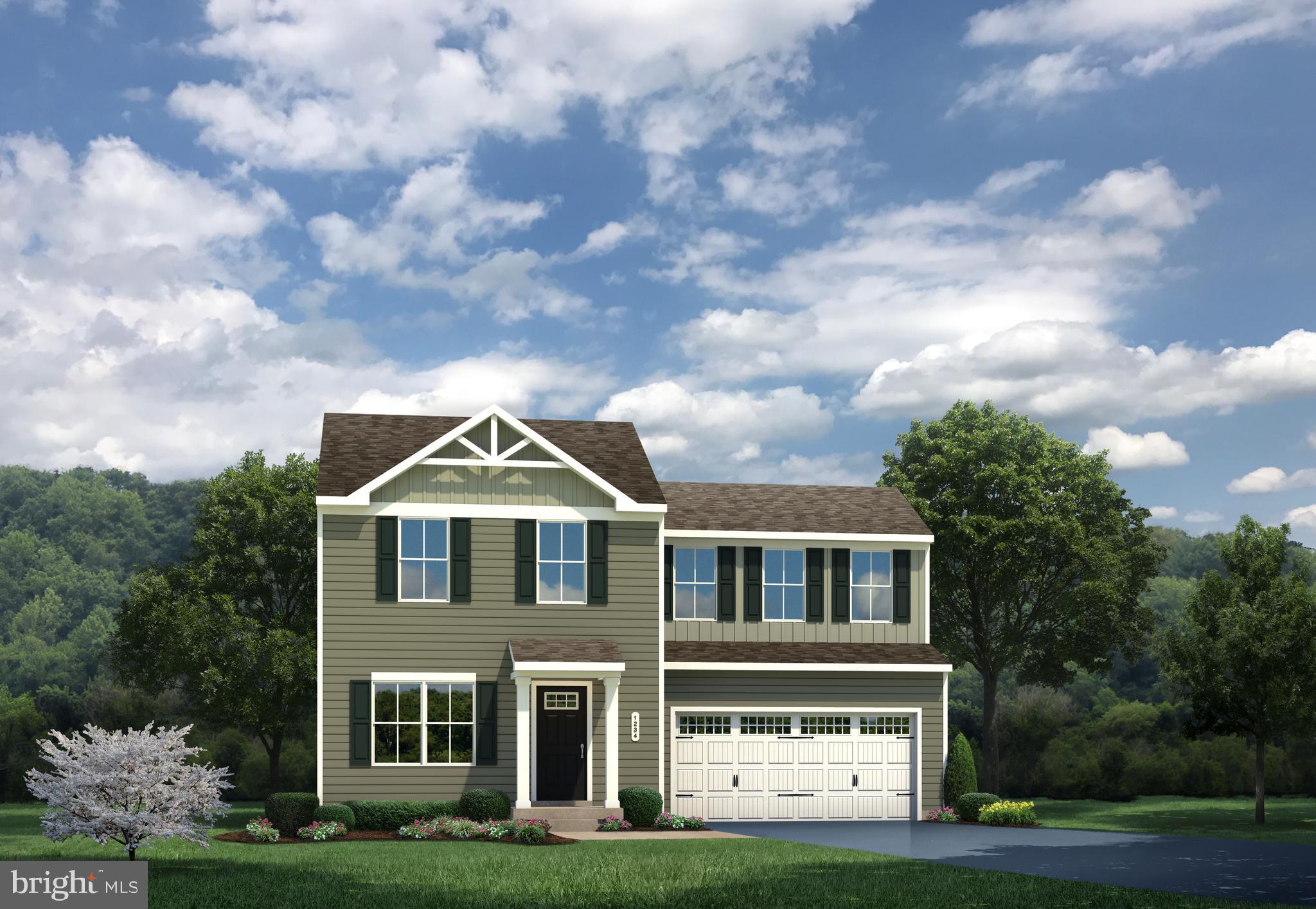Taking precautionary measures to ensure the safety of our valued customers and employees. Our model homes are open, but we are meeting By Appointment Only. We are also doing phone and virtual appointments. The To Be Built ASPEN at Meade's Crossing, our newest Carroll County community located in Taneytown - just 10 minutes from Westminster. Ryan Homes gives you the features you need at the price you want! 3BR/2.5BA/2-car Garage, Built Smart, energy efficient, open concept home with custom designer interior and all appliances including washer/dryer. Enter into the Aspen huge great room and you'll immediately feel at home. The first floor is an open concept so you are never too far from the action. A cozy kitchen features an optional island; add a powder room tucked off the first floor for convenience. The entry area off the garage provides a convenient spot for coat hooks, so clutter is never an issue. Upstairs all 3 bedrooms are large and boast ample closets. A hall bath and separate laundry room provide the ultimate in convenience. But, the owner's suite is the star of this show truly a private retreat. With an en suite bath and huge walk-in closet, you'll never want to leave! HOA offers a future pool, clubhouse, playground, tennis court, and walking trails! Ask about $$$$ for Closing Cost Assist using NVRM. Other Homesites available and 5 Floorplans to choose from. Photos are representative only.