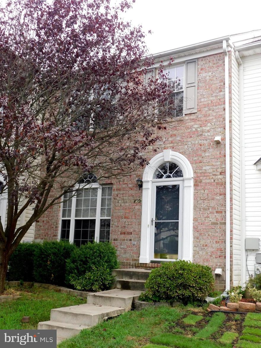 Welcome to Hollywoods!  This well maintained 3 bedroom/2.5 bath open floor plan townhouse is waiting for you to call home.  The beautiful townhouse has 9 foot ceilings on main level that are filled with so much natural light from the over-sized windows.  Kitchen features 42 inch cabinets and stainless steel appliances.  So much room to entertain in this almost 2300 sq ft home.  Sit on your deck or patio and watch nature in your secluded back yard that backs to trees.  Whole house was freshly painted, brand new carpet downstairs and professionally carpet cleaned upstairs.  Don't delay and come see this wonderful townhouse before it's gone.