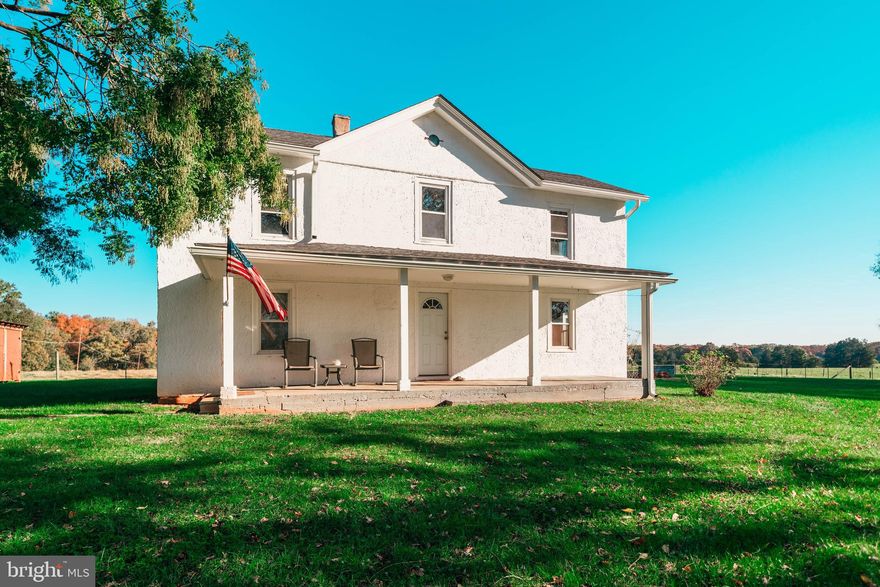 Peace and Tranquility!!!   This 1800s farmhouse offers 3 bedrooms and 2 baths along with a peaceful setting on approximately 2 acres.  One car detached garage with storage.  No drive-bys. Must be accompanied by an agent and by appointment only. Professionally managed. Pay rent online via electronic check or credit card, pay cash at 7-11, Walmart, Walgreens or CVS and submit maintenance requests online. Our application is online.  We conduct a credit, criminal, history, income history and landlord reference on all applicants. Landlord has a cattle operation that surrounds the home.