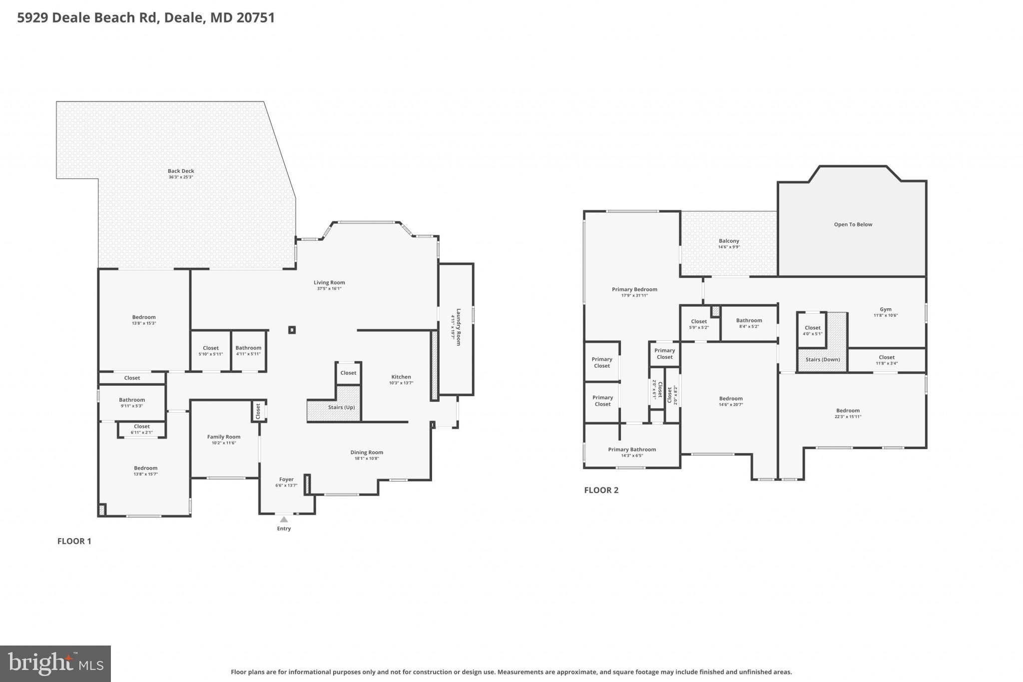 DEALE BEACH - Residential