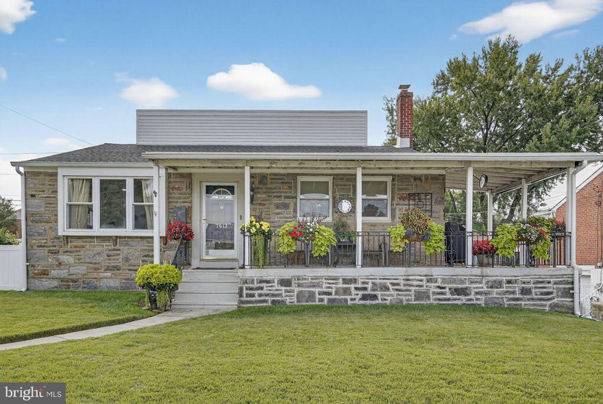 Welcome to 7613 Revere Street in the desirable Lexington Park neighborhood of Northeast Philadelphia. This beautifully maintained detached bungalow offers 3 bedrooms and 3.5 bathrooms with refined updates throughout. The interior features recessed lighting, elegant crown molding, rich hardwood floors, walk-in closets, and upgraded countertops. The kitchen opens seamlessly to the living area and is appointed with stainless steel appliances, creating an inviting space for everyday living and entertaining. A main-level bedroom allows for convenient one-floor living with accessibility features. The fully finished lower level provides additional flexible living space. Outdoors, enjoy a private in-ground concrete pool designed for summer entertaining and quiet relaxation. The enclosed pool area and patio create a secluded outdoor retreat. Ample parking is provided by an oversized side-entry garage and paved driveway. This move-in-ready home delivers a rare combination of comfort, privacy, and outdoor living in Northeast Philadelphia.
