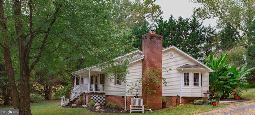 Welcome to this inviting three-bedroom, two-bath home nestled on 3.29 picturesque acres, complete with mature shade trees and a tranquil creek. Enjoy peaceful mornings and relaxing evenings from the comfort of your covered front porch or spacious back deck, surrounded by nature.
Located just 10 minutes from downtown Culpeper, this property offers a wonderful blend of privacy and convenience. Enter inside to discover beautiful hardwood floors in the living and dining rooms, while plush carpeting adds warmth to the bedrooms. A whole-house Generac generator ensures you'll never be without power.
Additional features include a detached garage—measuring approximately 30' x 40' and equipped with its own electric meter—that can accommodate up to six vehicles. The backyard shed provides extra storage and comes powered for your convenience.
Don’t miss your opportunity to experience one-level living in a serene country setting with every modern comfort. Schedule your showing today!
