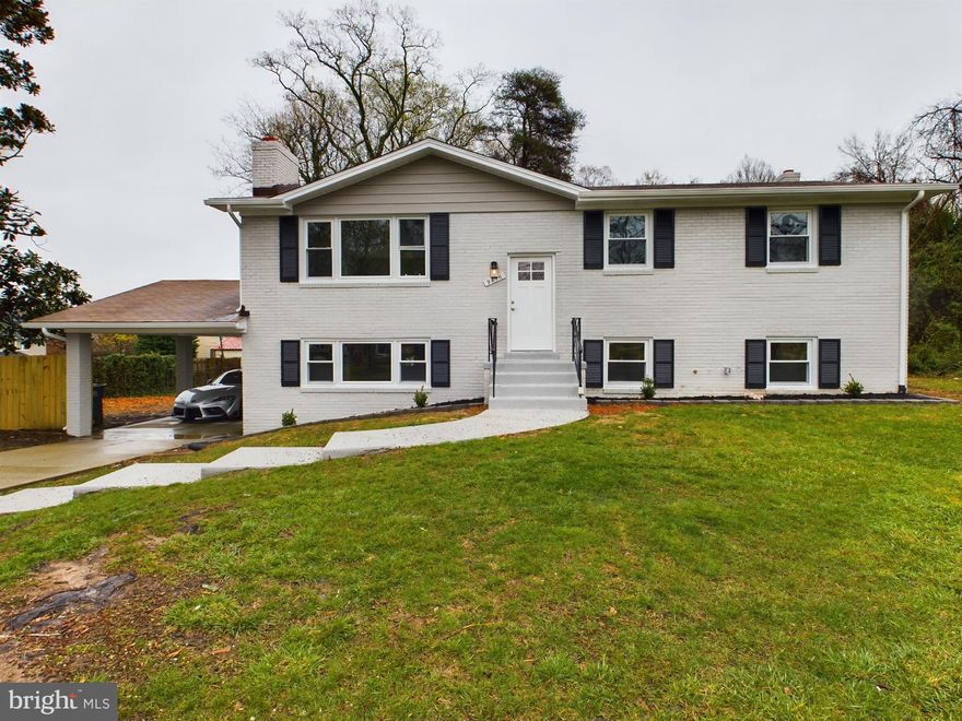 "Welcome to 9816 Caltor Lane - a stunning single-family home in Fort Washington that boasts an unbeatable location just minutes away from the MGM Casino, National Harbor, grocery stores, public transportation, and more. This home features a luxurious granite kitchen island, brand new white cabinetry, modern finishes, stainless steel appliances, and many updates including a new HVAC system, windows, recessed lighting, and fresh paint. With 3 bedrooms and 2 bathrooms on the upper level, a spacious dining and living room, and a lower level with 2 bedrooms and 1 bathroom, this home offers ample living space. The lower level also includes a perfect basement with a new granite island countertop kitchenette, wine cooler, and refrigerator - ideal for entertaining or potential rental income. Outside, enjoy a fully fenced backyard, large deck, and a brand new driveway that can accommodate up to 3 cars. Don't miss out on this fantastic property!"
Home Warranty for a Year available for all Buyers 
Up to $12,500 in Grants available for Closing cost or Downpayment.