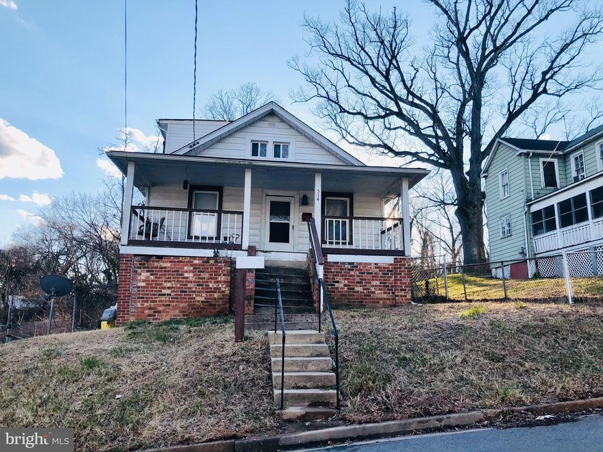 Call all savvy investors!!!  This handyman special has great bones.  Features 2 bedrooms and one bath on the main level.  A huge owner's suite with its own bathroom upstairs.  A full basement with its own separate entrance.  Could be easily converted a rental unit.  Large lot already subdivided into 3 lots!!!  This won't last long.  CASH OFFERS PREFERRED!!!!  Seller reserves the right to accept or reject any offer.