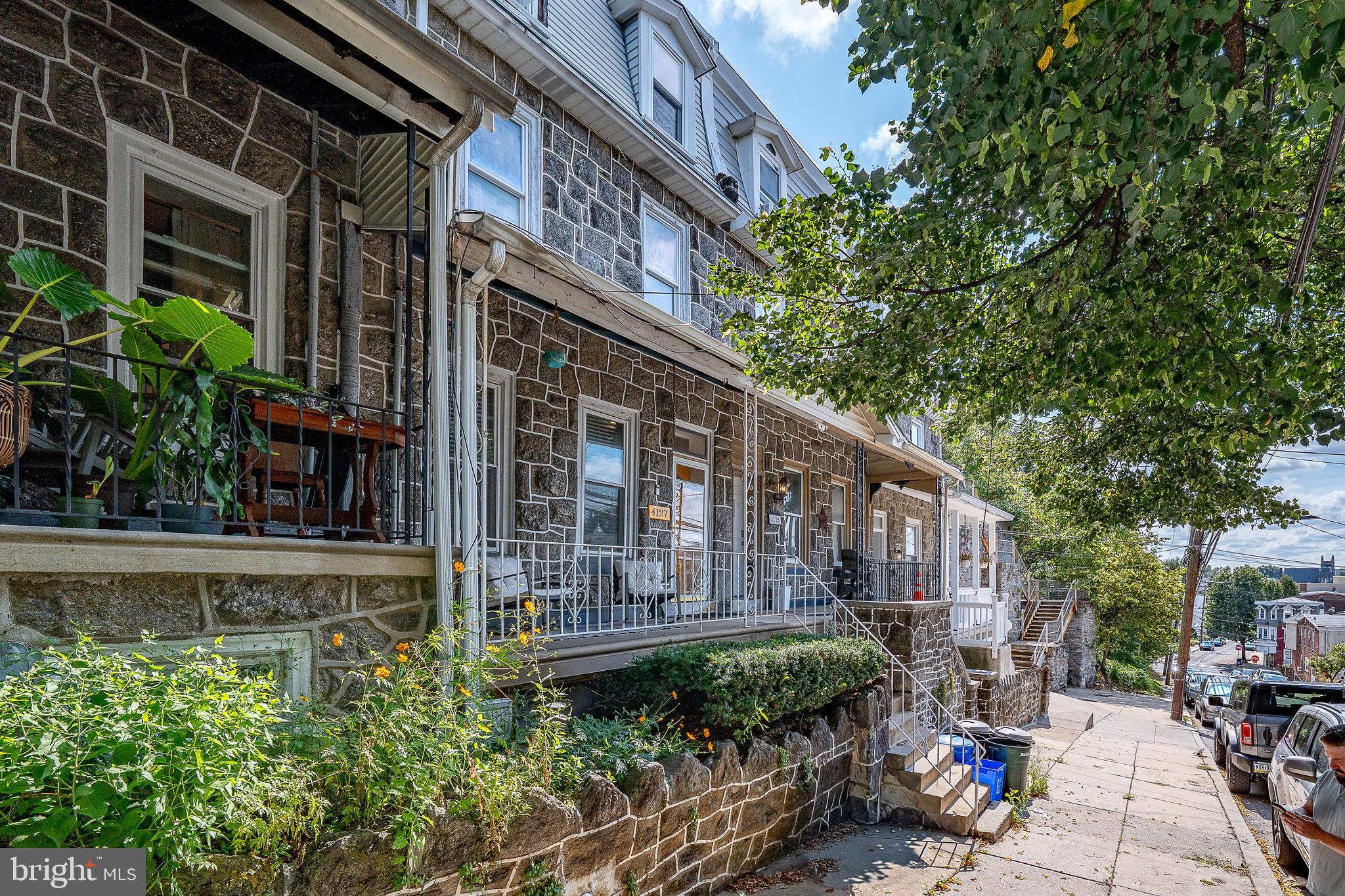 Welcome to 4127 Terrace Street in the sought after neighborhood of Manayunk. This 4 bedroom, 1.5 bathroom townhome offers an open floor plan which includes a spacious living room, dining room, and kitchen with granite countertops and stainless steel appliances. Moving to the second floor you will find two bedrooms, a full bathroom, and a half bathroom that includes laundry. The third floor offers two additional spacious bedrooms. Enjoy these cool evenings relaxing on the front porch or on the patio or deck in the private backyard. Recent updates include fresh paint throughout the home, redone hardwoods floors on the third floor, and a new hot water heater and dishwasher. Conveniently located just a short walk to the restaurants and shops on Main Street, as well as the Manayunk train station and the popular Schuylkill River Trail for biking, walking, or running. This home is also just a short drive to grocery stores and shops on Ridge Ave as well as I-76 for easy access to Center City and the greater Philadelphia area. Schedule your appointment before its too late!