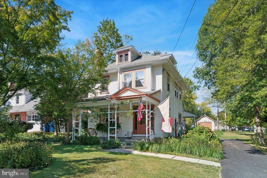 Step into the perfect blend of historic charm and modern comfort in this beautifully maintained home. Located in a quiet area of Middletown Township within the award-winning Rose Tree Media School District, this home is just minutes from Media Borough with its shops, restaurants, and parks, while major routes like I-95, I-476, and Route 322 make commuting effortless. You’ll also love the convenience of being within walking distance to the elementary school, local library, and park, as well as the beloved family-owned Wayside Market—a favorite neighborhood spot for a great meal.

This inviting home offers 3 bedrooms and 1.5 baths, with beautiful wood floors, a cozy fireplace with built-in bookcases, and a finished basement with tile floors. The updated kitchen features gas cooking and an eat-in area, while the bathrooms have been thoughtfully renovated. A walk-up attic is roughed in for plumbing and wiring, providing excellent potential for future expansion.

Outside, a covered front porch welcomes you in, while a large rear deck with a wired pad for a hot tub and a custom playhouse with slide, deck, and swings creates a family-friendly retreat. Set on a beautiful lot with a detached garage, new driveway, and modern utilities, this home balances classic character with everyday convenience.